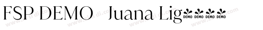 FSP DEMO   Juana Lig字体转换